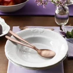 CHODZIEŻ FRYDERYKA BIAŁA C001 Talerz głęboki 22,5 cm / porcelana