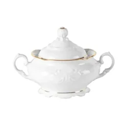 CHODZIEŻ FRYDERYKA ZŁOTA LINIA B236 Serwis kawowy 39 el / 12 osób / porcelana