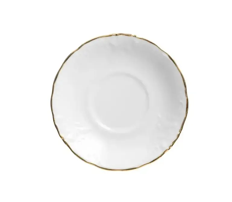 CHODZIEŻ FRYDERYKA ZŁOTA LINIA B236 Serwis kawowy 39 el / 12 osób / porcelana