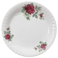 CHODZIEŻ IWONA B826 BORDOWA RÓŻA Zestaw obiadowy 44 el / 12 osób / porcelana
