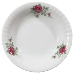 CHODZIEŻ IWONA B826 BORDOWA RÓŻA Zestaw obiadowy 44 el / 12 osób / porcelana