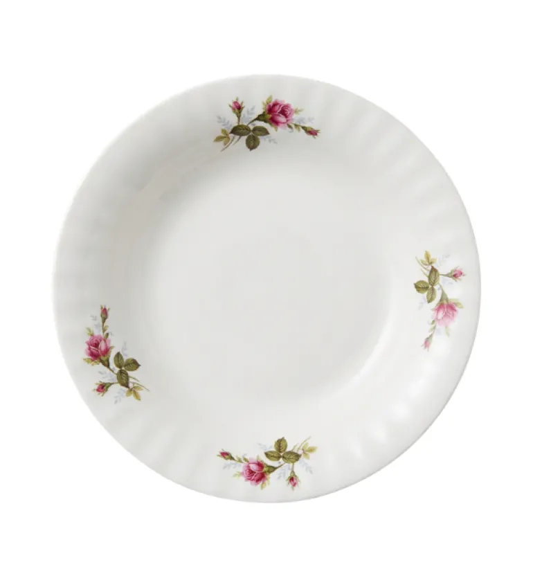 CHODZIEŻ IWONA B026 Serwis obiadowy 36 el 12 osób / porcelana / Chodzieska róża