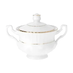 CHODZIEŻ IWONA B014 ZŁOTA LINIA Cukiernica 300 ml / porcelana