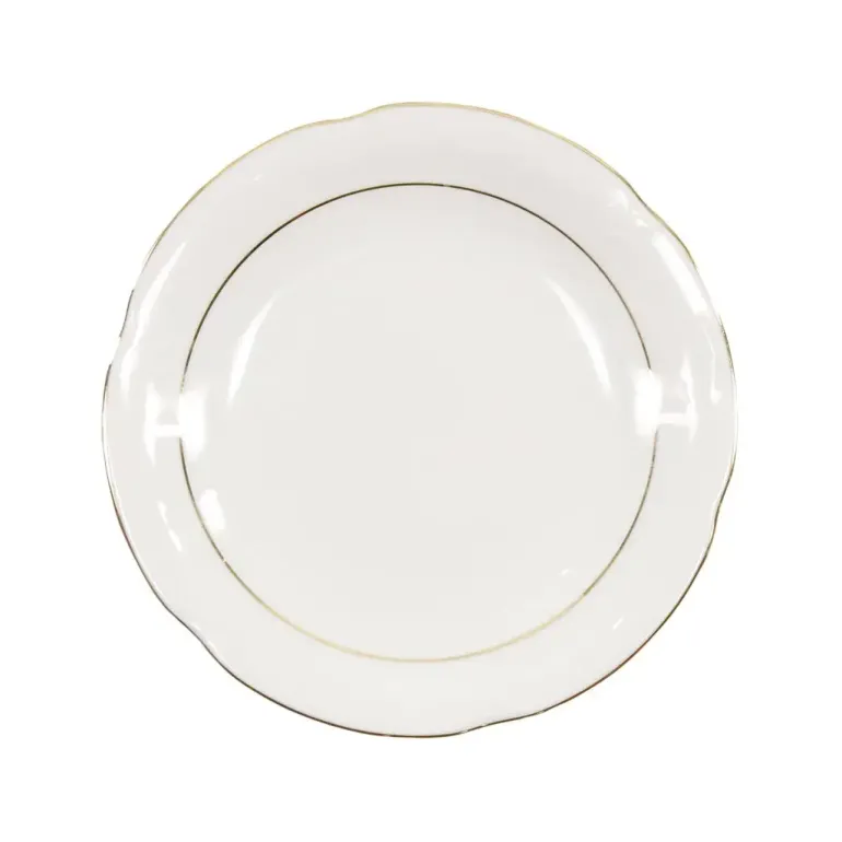 CHODZIEŻ KAMELIA B014 ZŁOTA LINIA Talerz płytki 19 cm / porcelana