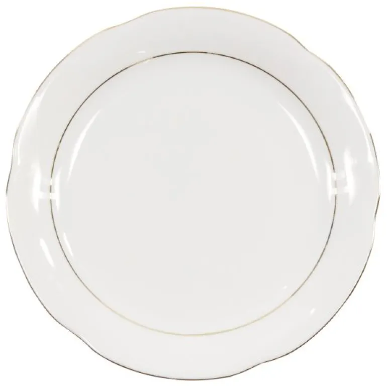 CHODZIEŻ KAMELIA B014 ZŁOTA LINIA Talerz płytki 24 cm / porcelana