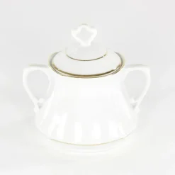 CHODZIEŻ KAMELIA B014 ZŁOTA LINIA Zestaw kawowy 39 el / 12 osób / porcelana