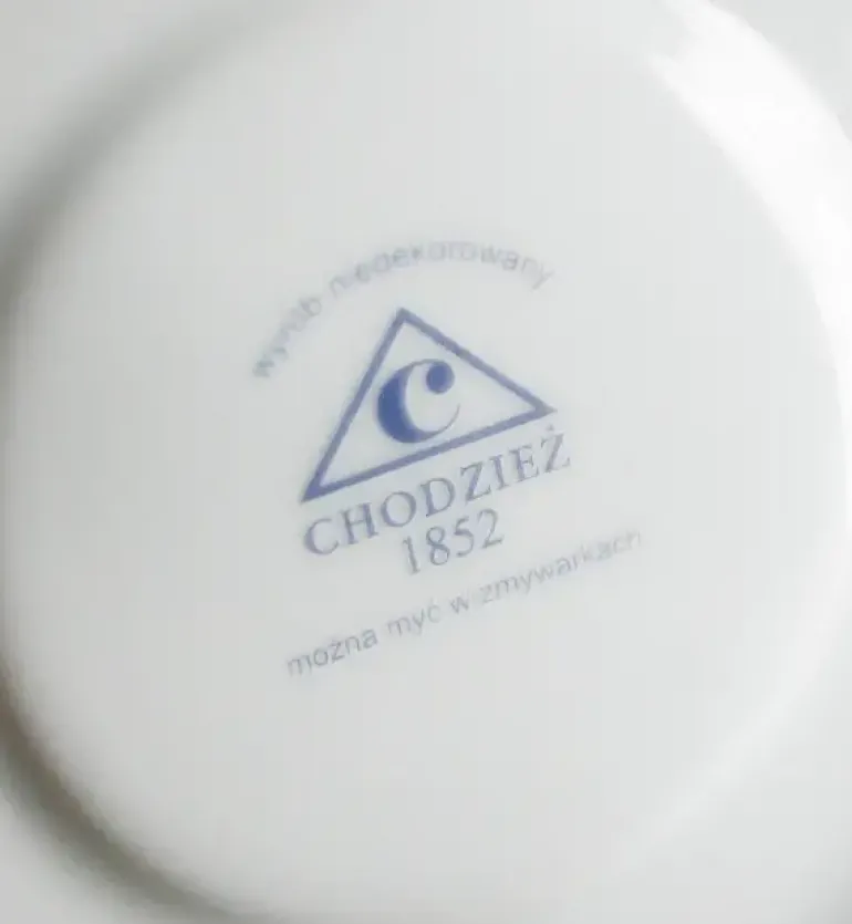 CHODZIEŻ KAMELIA C000 BIAŁA Serwis obiadowo-kawowy 84 el / 12 osób / porcelana