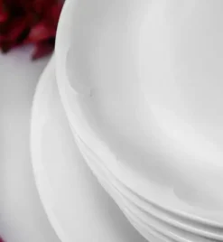 CHODZIEŻ KAMELIA C000 BIAŁA Talerz głęboki 22 / porcelana
