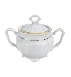 CHODZIEŻ MARIA TERESA B014 ZŁOTA LINIA Zestaw kawowy 39 el / 12 osób / porcelana