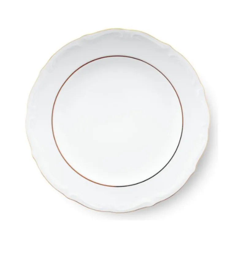 CHODZIEŻ MARIA TERESA B014 ZŁOTA LINIA Zestaw kawowy 39 el / 12 osób / porcelana