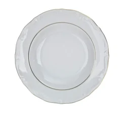 CHODZIEŻ MARIA TERESA B014 ZŁOTA LINIA | Talerz głęboki 22,5 cm / porcelana