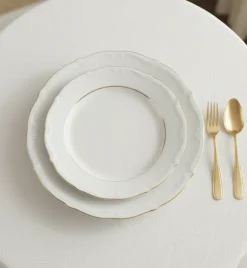 CHODZIEŻ MARIA TERESA B014 ZŁOTA LINIA | Talerz płytki 17 cm / porcelana