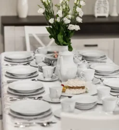 CHODZIEŻ MARIA TERESA C001 BIAŁA Czajnik 1,1 l z pokrywką | porcelana