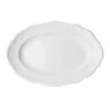 CHODZIEŻ MARIA TERESA C001 BIAŁA Półmis owalny 33 cm | porcelana