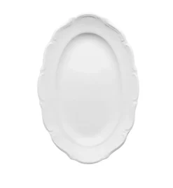 CHODZIEŻ MARIA TERESA C001 BIAŁA Półmis owalny 33 cm | porcelana