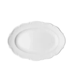 CHODZIEŻ MARIA TERESA C001 BIAŁA Półmis owalny 28 cm | porcelana