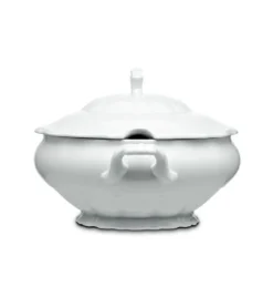 CHODZIEŻ MARIA TERESA C001 BIAŁA Waza 3 l z pokrywką | porcelana