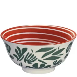 CILIO | AMICI | miseczka, porcelana, śred. 18 cm, 0,85 l, liście
