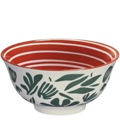 CILIO | Amici | miseczka, porcelana, śred. 15,5 cm, 0,5 l, liście