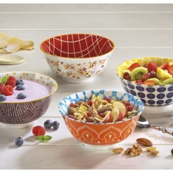 CILIO | Amici | miseczka, porcelana, śred. 15,5 cm, 0,5 l, kwiaty