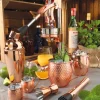 CILIO BAR Kieliszek do Moscow Mule 60 ml / młotkowany / stal nierdzewna, miedź / FreeForm