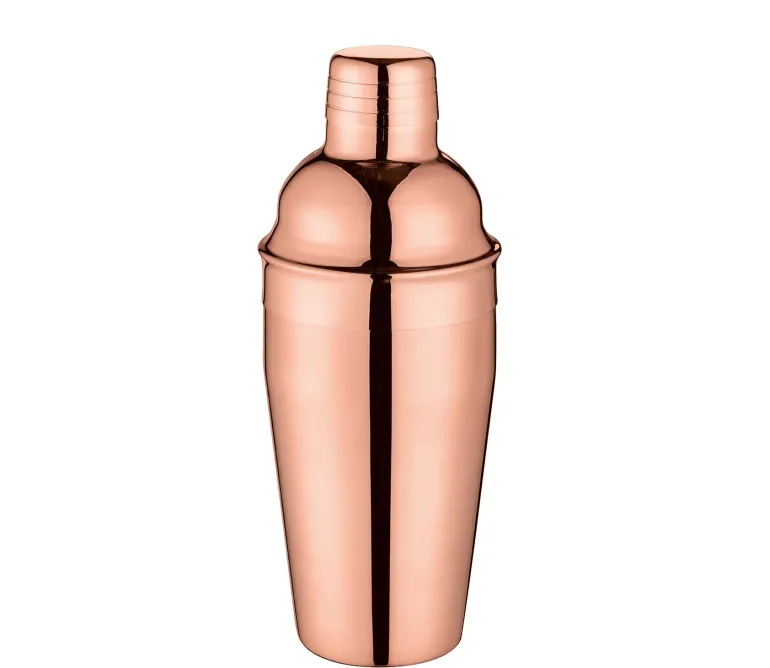 CILIO BAR Shaker do przygotowywania drinków 0,5 l / stal nierdzewna, miedź / FreeForm