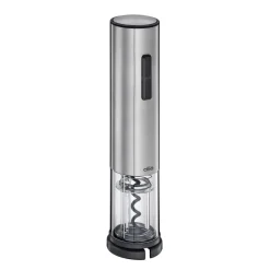 CILIO | Brunello | korkociąg elektryczny ładowany przez USB, stal nierdzewna, śred. 5 x 21 cm