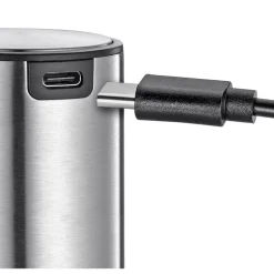 CILIO | Brunello | korkociąg elektryczny ładowany przez USB, stal nierdzewna, śred. 5 x 21 cm