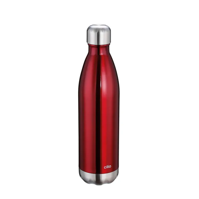 CILIO | butelka termiczna, stalowa czerwona, 750 ml