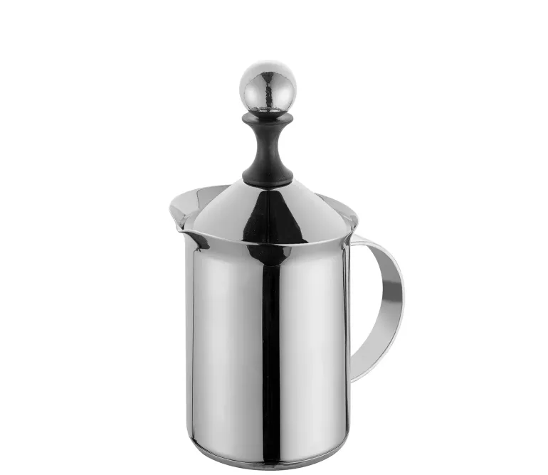 CILIO CLASSIC Stalowy spieniacz do mleka na 6 filiżanek / indukcja / FreeForm