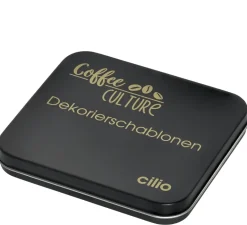 CILIO COFFEE CULTURE Szablony do dekoracji kawy - 6 wzorów / FreeForm