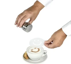CILIO COFFEE CULTURE Szablony do dekoracji kawy - 6 wzorów / FreeForm