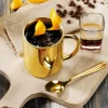 CILIO COFFEE CULTURE Łyżeczki do kawy 6 szt. / złote / FreeForm