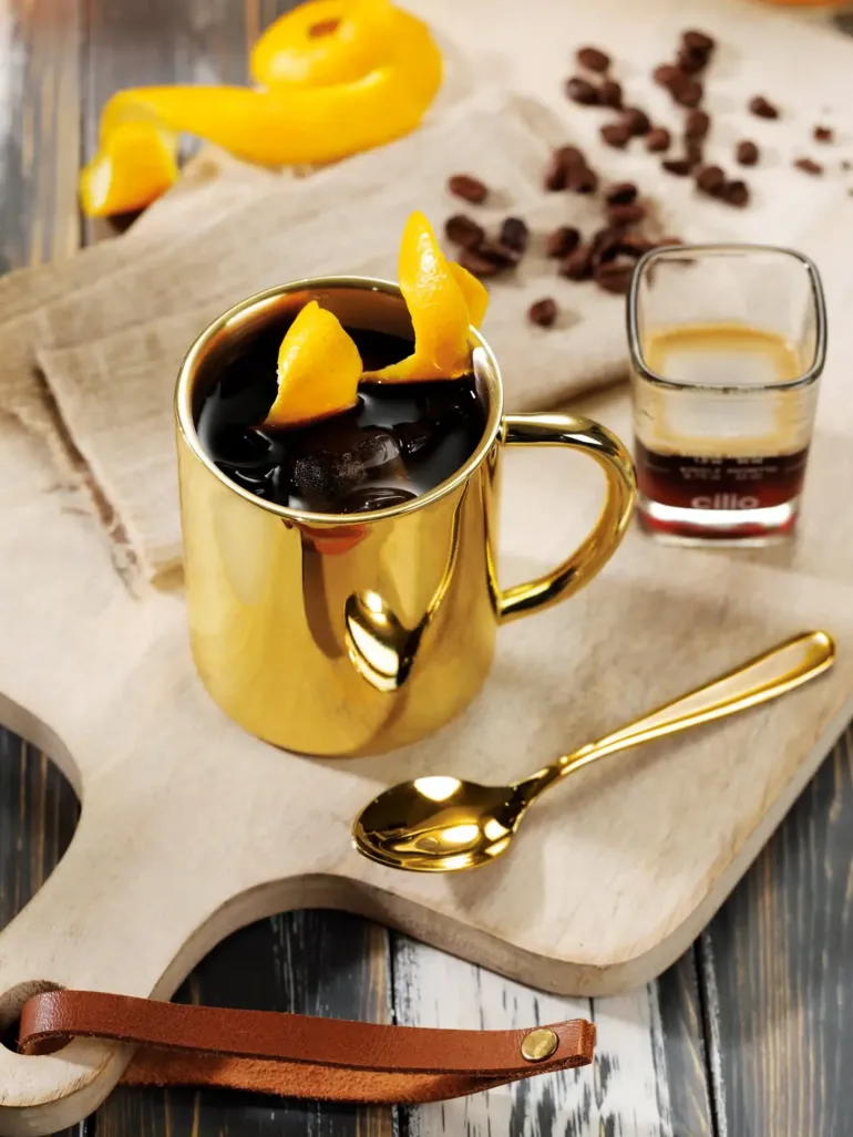 CILIO COFFEE CULTURE Łyżeczki do kawy 6 szt. / złote / FreeForm