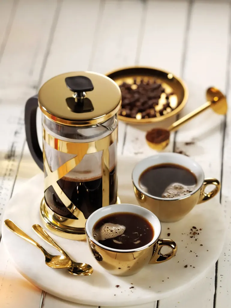 CILIO COFFEE CULTURE Łyżeczki do kawy 6 szt. / złote / FreeForm