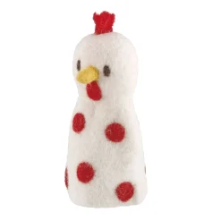 CILIO | Lana | ogrzewacz na jajko, owcza wełna, wys. 13 cm, kurczak