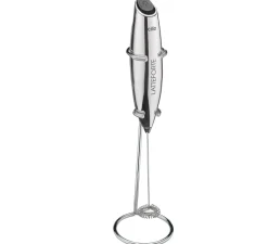 CILIO LATTEFORTE Spieniacz do mleka na stojaku 23 cm / metaliczny błyszczący / FreeForm