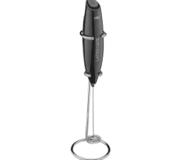 CILIO LATTEFORTE Spieniacz do mleka na stojaku 23 cm / czarny błyszczący / FreeForm