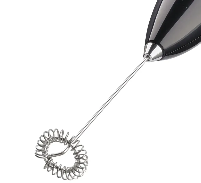 CILIO LATTEFORTE Spieniacz do mleka na stojaku 23 cm / czarny błyszczący / FreeForm