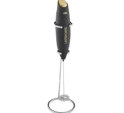 CILIO LATTEFORTE Spieniacz do mleka na stojaku 23 cm / czarny matowy / FreeForm