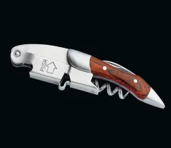 CILIO LEGNO Korkociąg kelnerski 12 cm / stal nierdzewna / FreeForm
