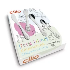 CILIO | Little Friends | sztućce dla dzieci, 4 el.