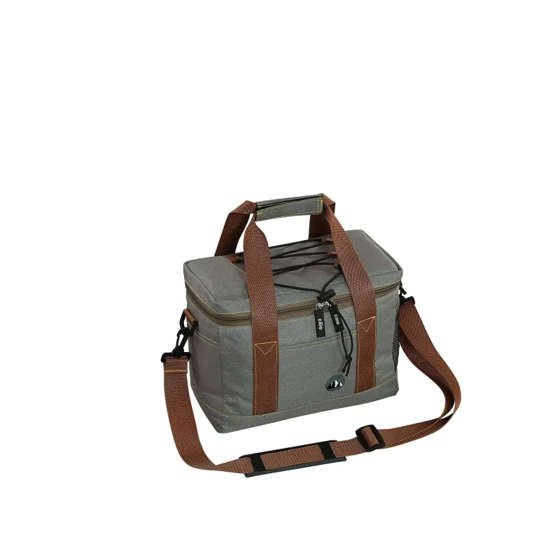 CILIO | MARE | torba termiczna piknikowa, 29x15x22 cm, 9,0 l, szara