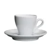 CILIO | Milano | porcelanowa filiżanka do espresso ze spodkiem, 50 ml, biała