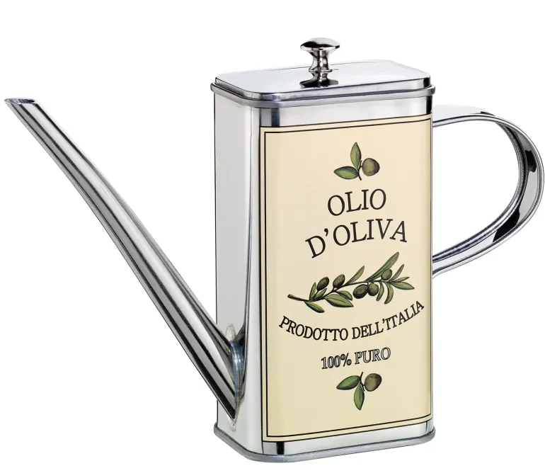 CILIO OLIO-OLIVA Konewka na oliwę 0,5 l / stal nierdzewna / FreeForm
