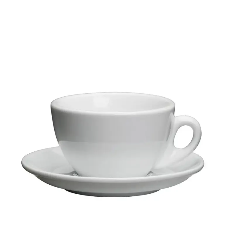 CILIO | Roma | filiżanka do cappuccino, ze spodkiem, 0,1 l, biała