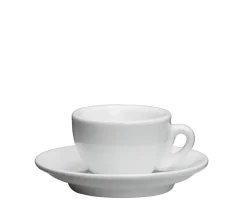 CILIO ROMA Filiżanka do espresso ze spodkiem 50 ml / biała / FreeForm