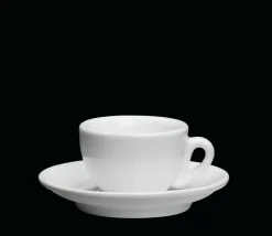 CILIO ROMA Filiżanka do espresso ze spodkiem 50 ml / biała / FreeForm