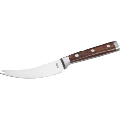CILIO | Sardo Formaggio | zestaw 3 noży do sera, stal nierdzewna/drewno pakka, pudełko prezentowe