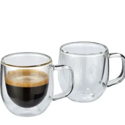 CILIO | Veneto | szklanki do espresso, 2 szt., szkło borokrzemowe, 0,08 l, śred. 6 x 6,5 cm